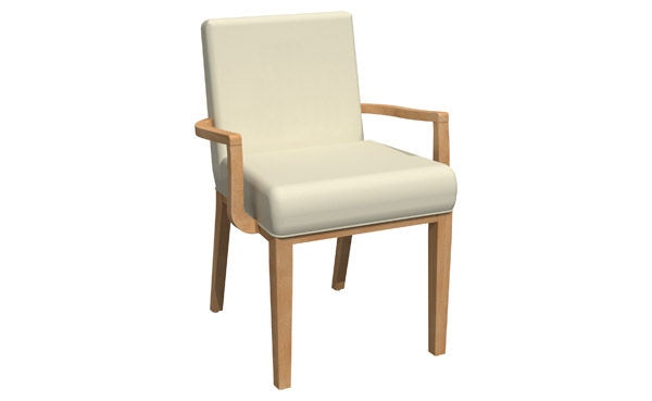 Dinec 1311 Casual Dining Armchair