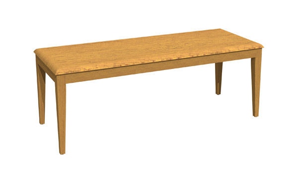 Dinec 2920.W Dining Room Bench