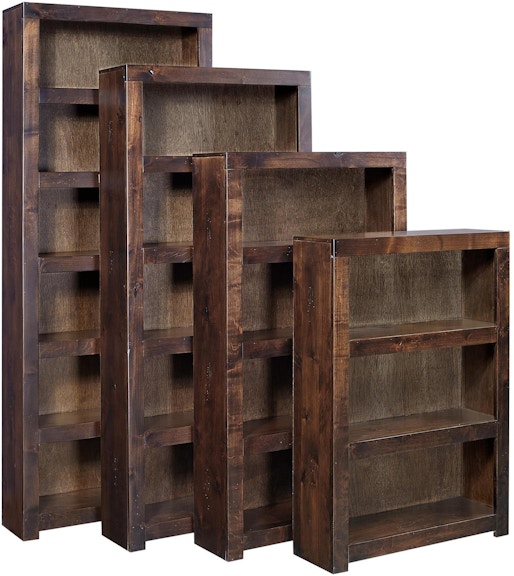 Aspenhome Contemporary Alder 60'' Bookcase DL3460-GRY