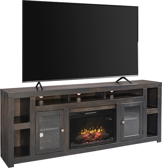Aspenhome Avery Loft 84'' Fireplace Console with 2 Doors DY1960-GHT