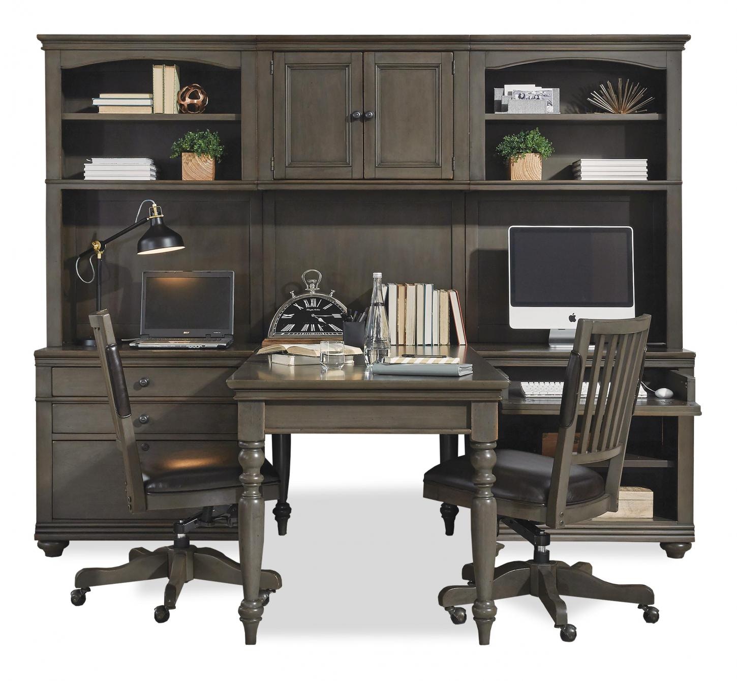 aspenhome I07385DCPEP Home Office Mod Center Hutch with Door