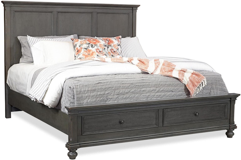 Aspenhome Oxford King Panel Bed I07-302