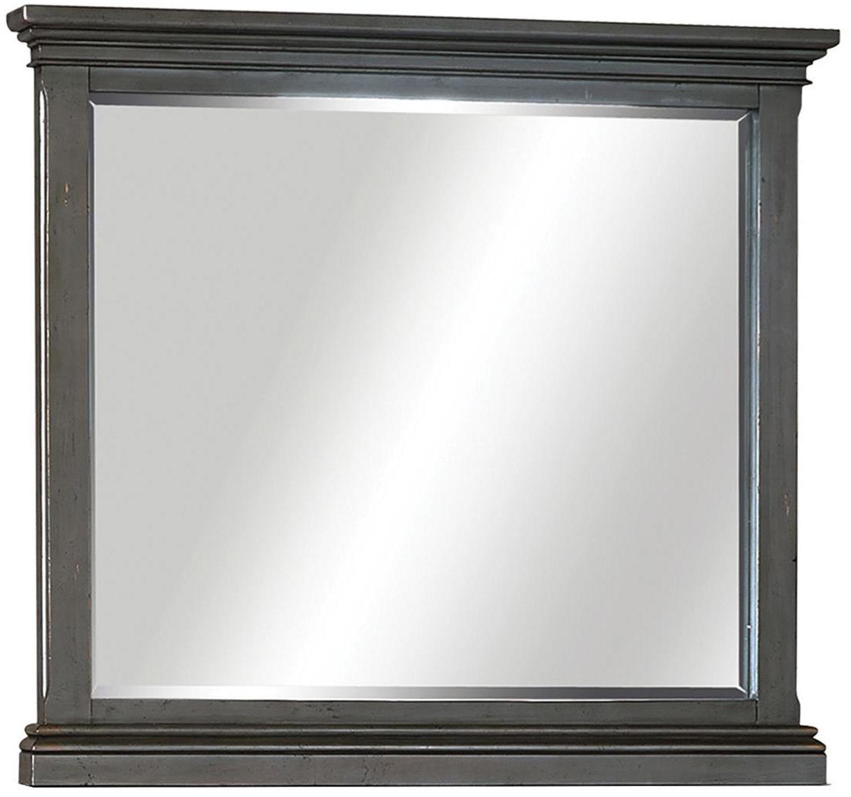aspenhome Mirrors Landscape Mirror I07-462-PEP | Hickory Furniture
