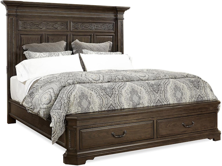 Aspenhome Foxhill Queen Panel Bed I201-171