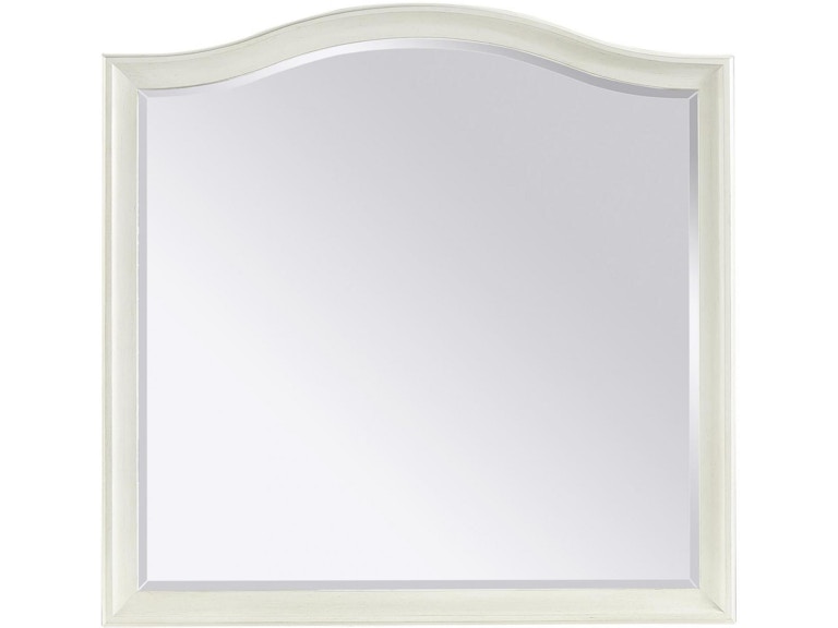 aspenhome Charlotte White Landscape Mirror I218-462-WHT 215112984
