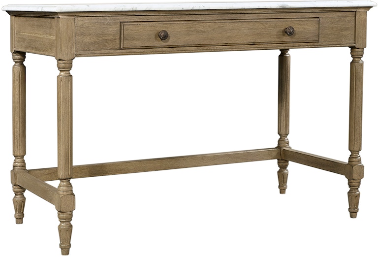 Aspenhome Provence Writing Desk with Marble Top I222-348WD