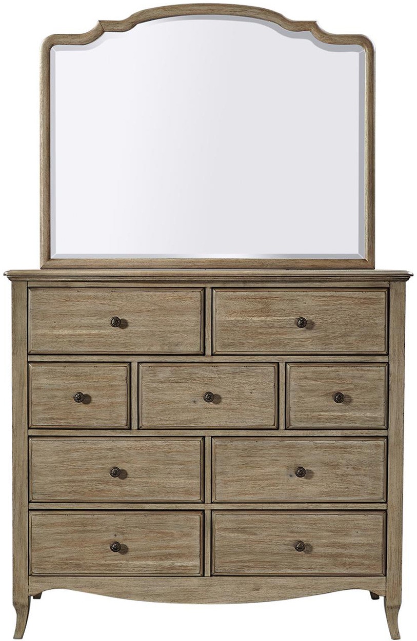 Aspenhome Provence 9 Drawer Tall Chesser - Thumbnail 2