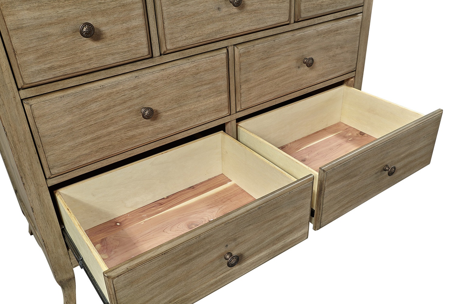 Aspenhome Provence 9 Drawer Tall Chesser - Thumbnail 5