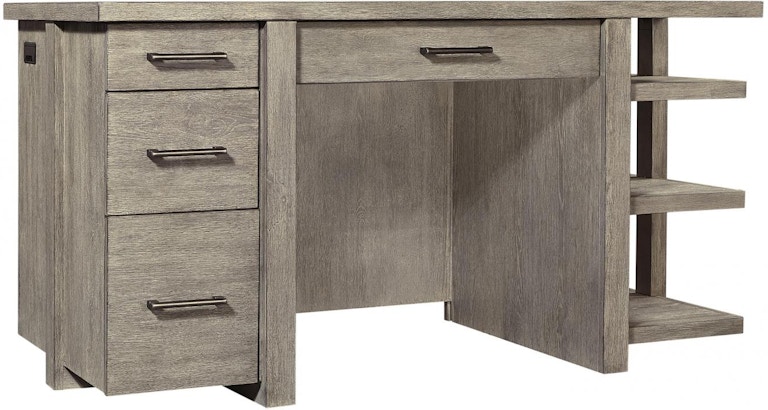 Aspenhome Platinum 60'' Desk with Open Shelves I251-309-2
