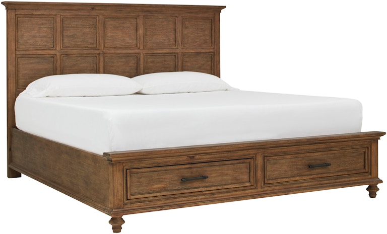 aspenhome King Upholstered Storage Bed I3002-198