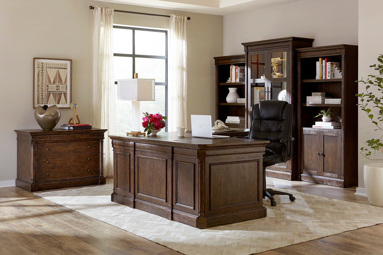 aspenhome Home Office 72 Inch Executive Desk Top I3184-300T