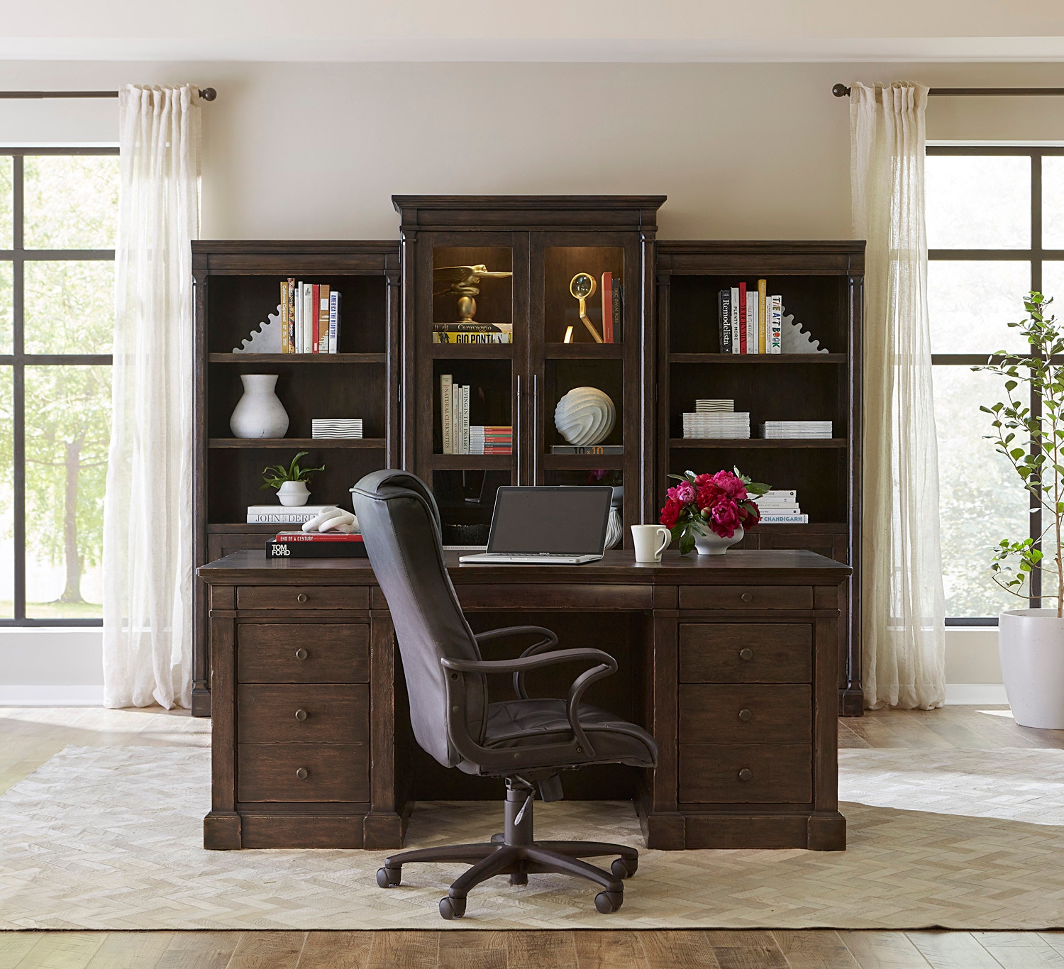 aspenhome Home Office 72 Inch Executive Desk Top I3184-300T