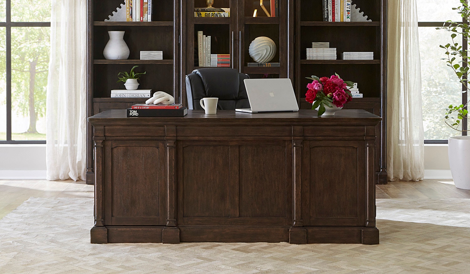 aspenhome Home Office 72 Inch Executive Desk Top I3184-300T
