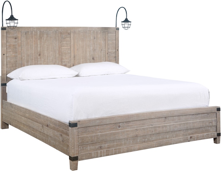 Aspenhome Foundry Queen Panel Bed I349-1