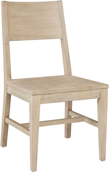 Aspenhome Maddox Dining Side Chair with Wood Seat (2/Ctn) I644-6640S