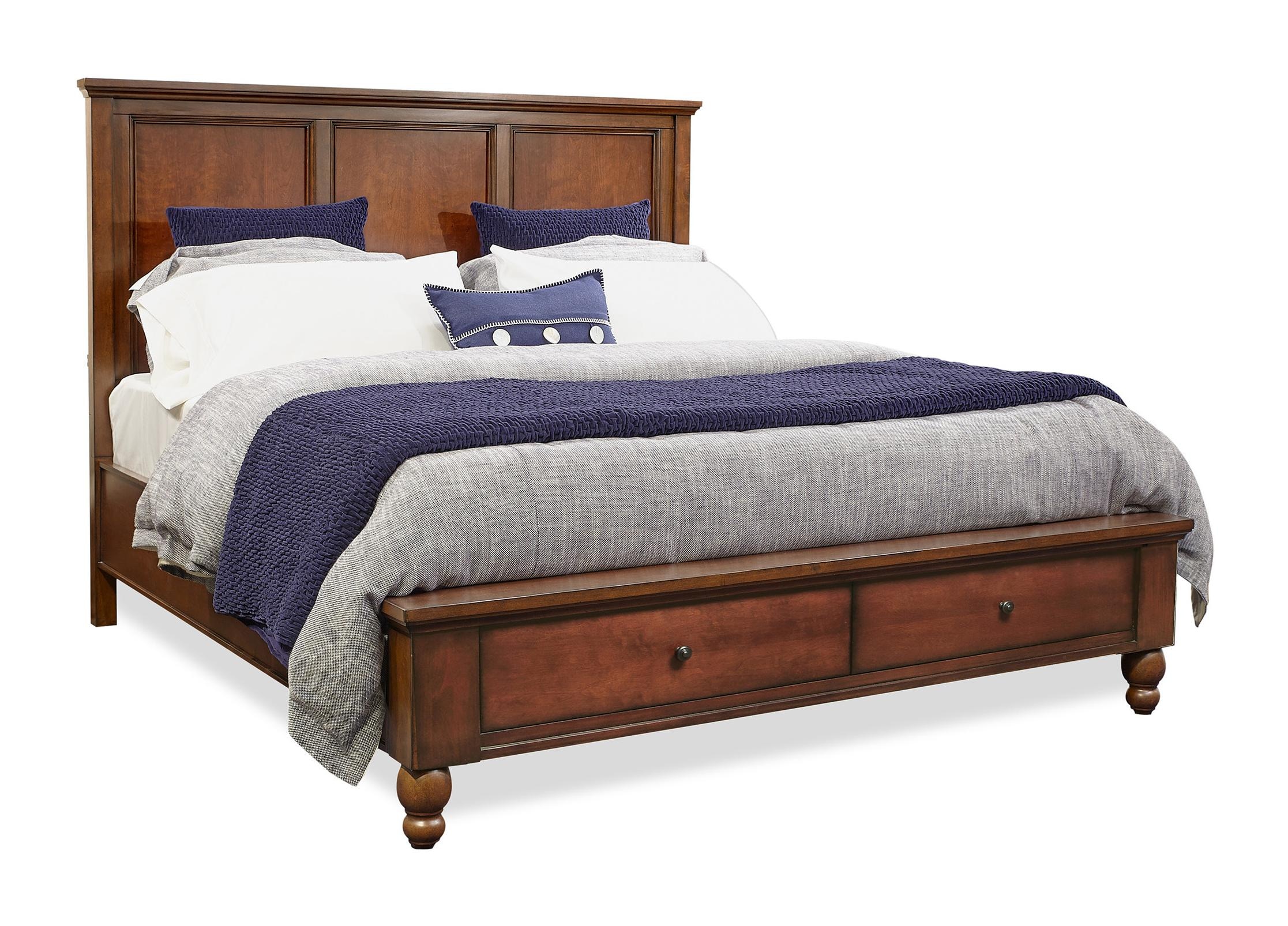 Queen bed store frame side rails