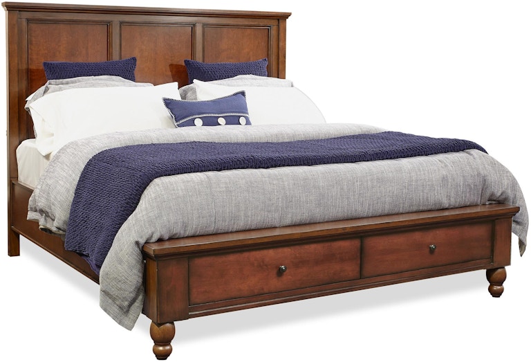 Aspenhome Cambridge Queen LP Footboard with Drawers ICB-403D-BCH-1