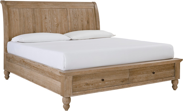 Aspenhome Queen LP Footboard with Drawers ICB-403D-KHK-1