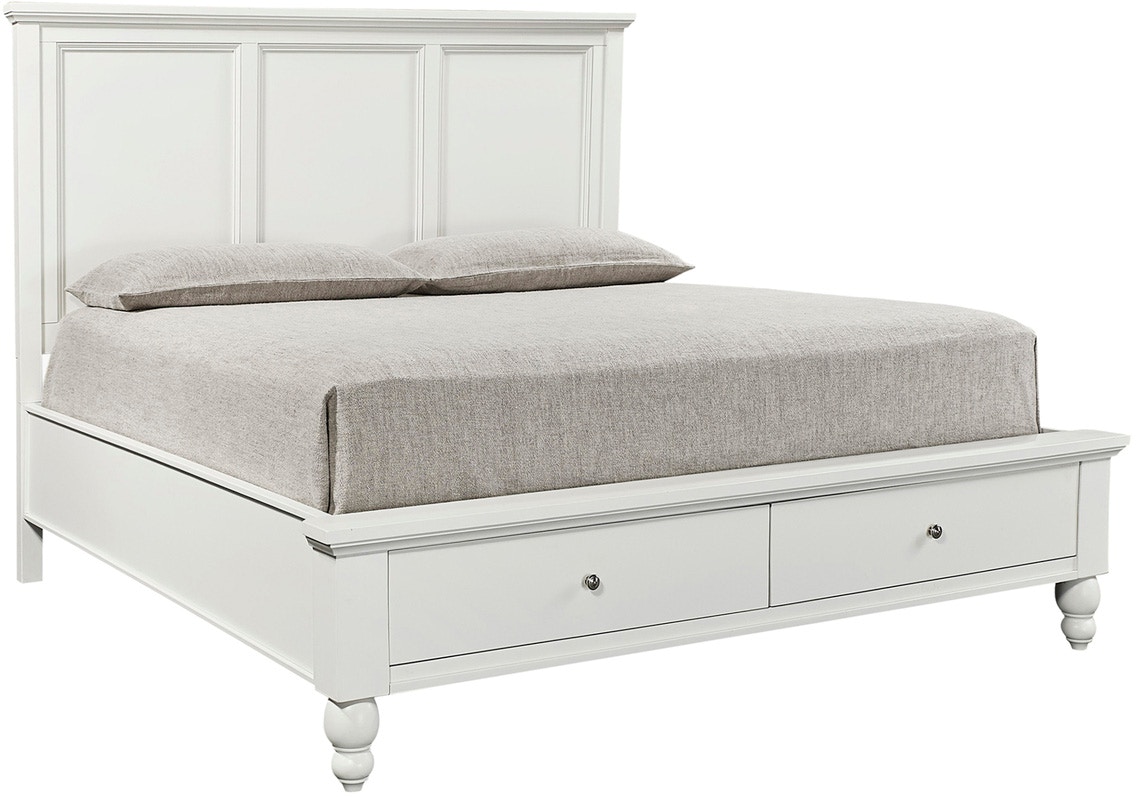 King bed deals frame side rails