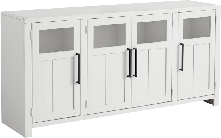 Aspenhome 68'' Console with 4 Doors MTT1242-WHI