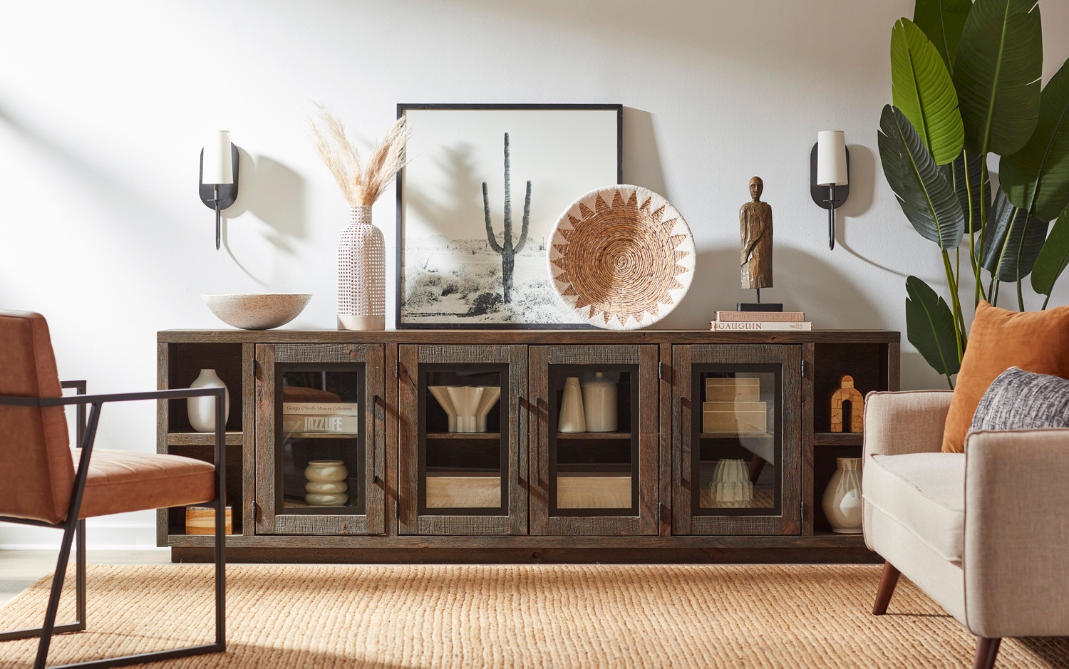 97" Console w/ 4 Doors - Thumbnail 4