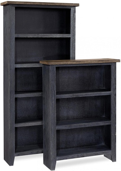aspenhome Eastport Drifted Black 48” Bookcase WME3448-DBK WME3448-DBK