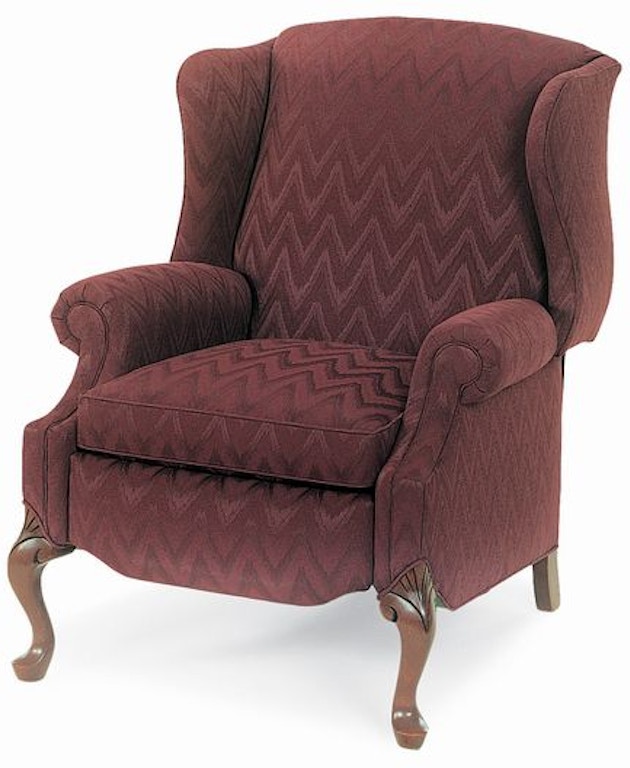 wing chair in living room