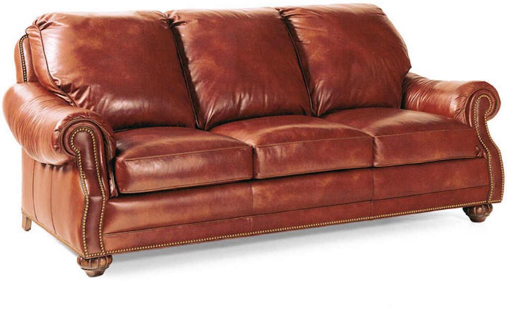 hancock tufted italian leather sofa