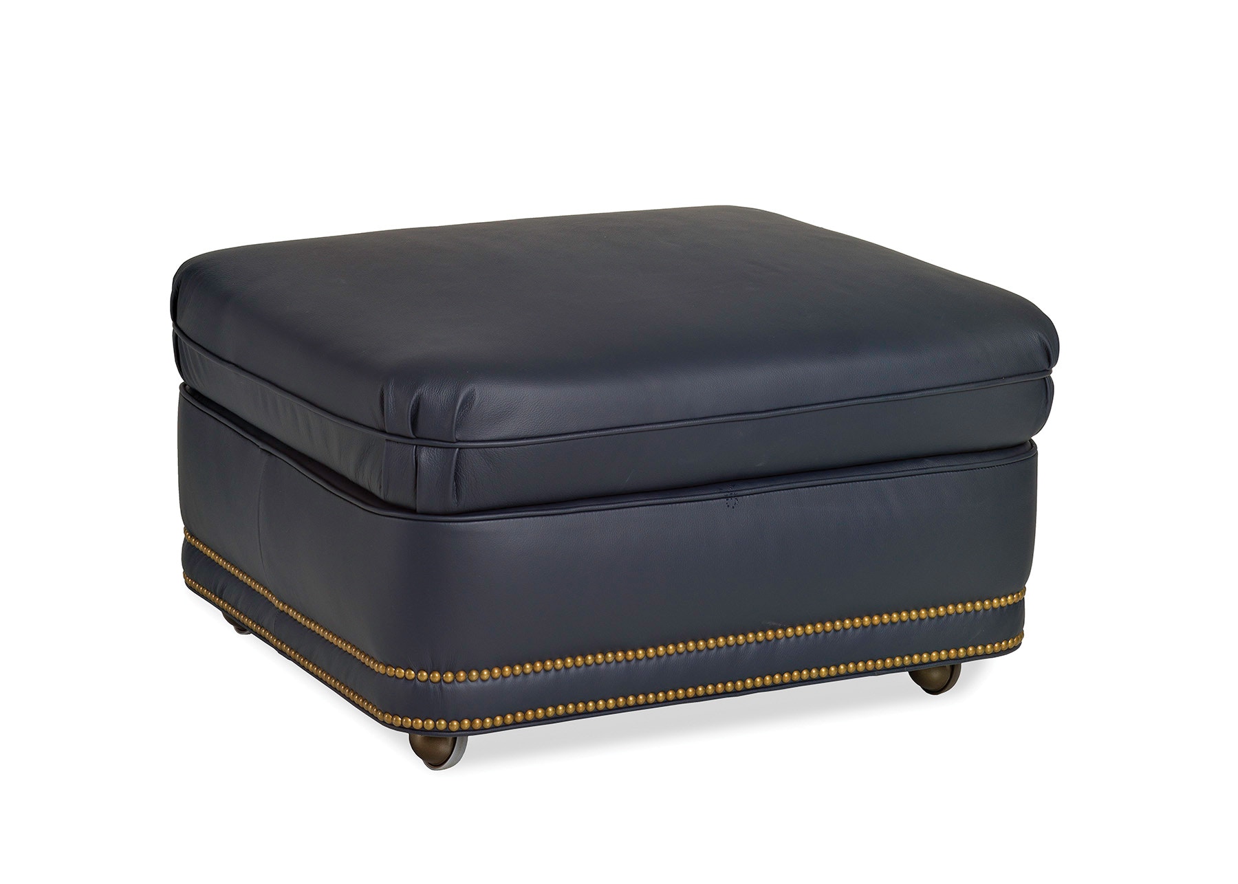 クリントン大統領執務室オットマンHANCOOK&MOORE,INC. Hancock and Moore Living Room Ottomans Austin Storage Ottoman