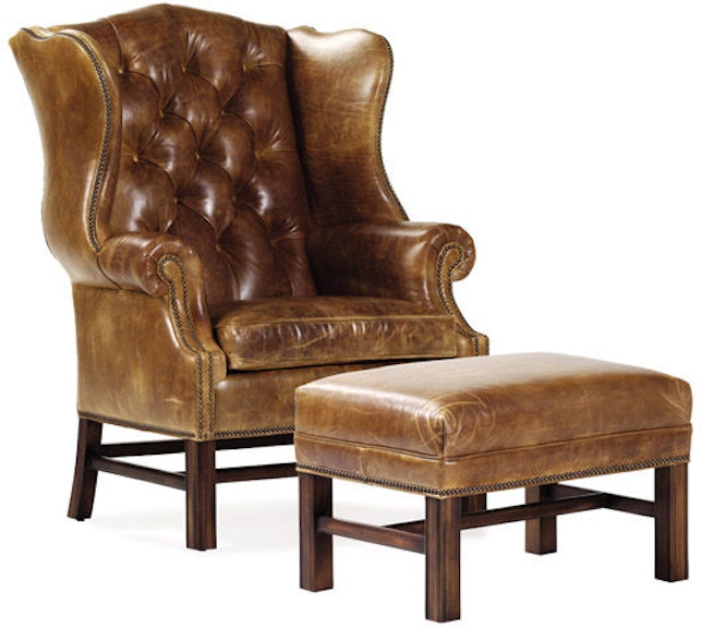 Hancock And Moore Living Room East Bay Tufted Chair 4542 Hickory
