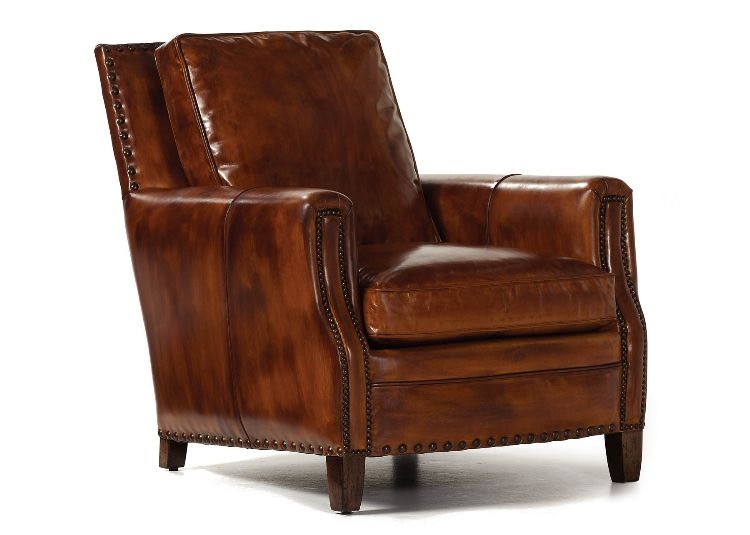 Hancock and deals moore leather chair