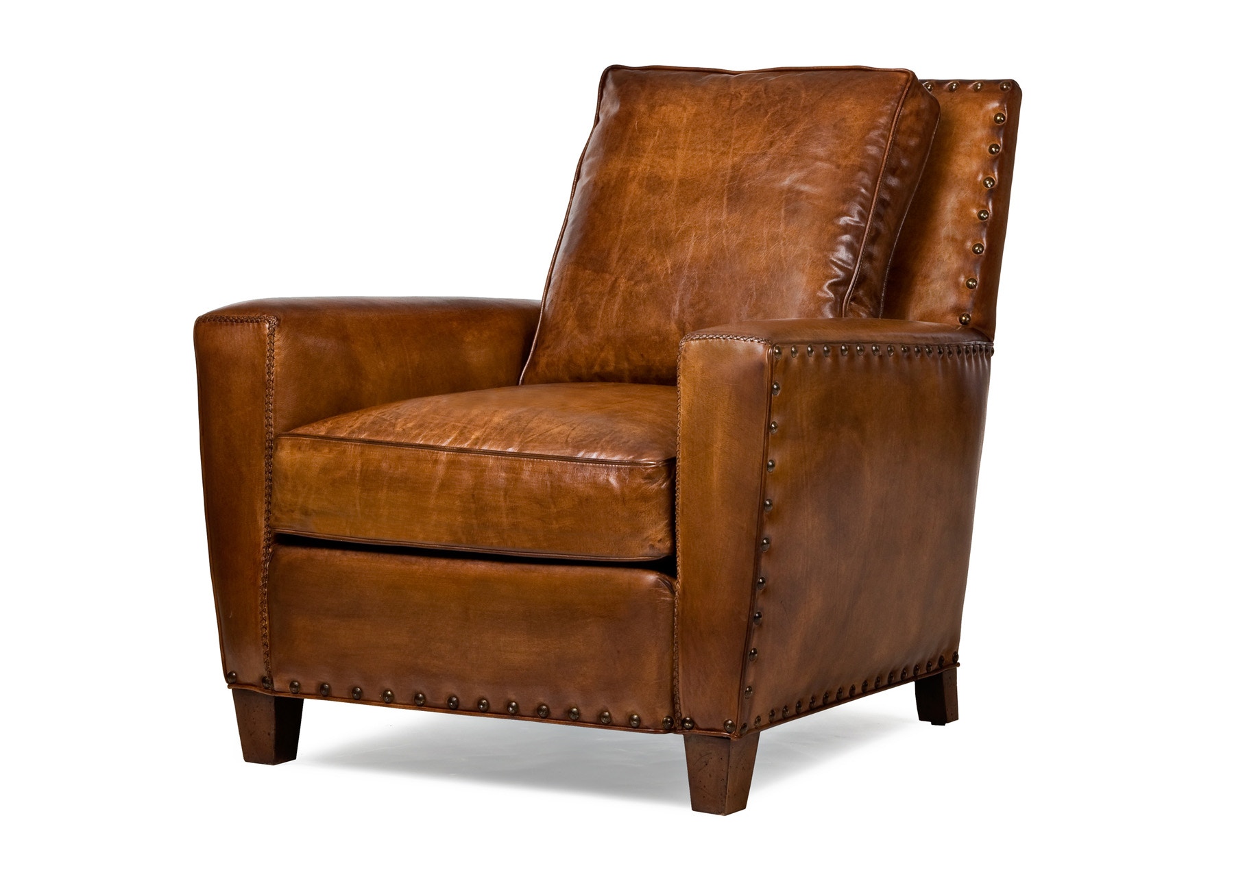Hancock and Moore Living Room Leslie Chair 5484 - Penn Furniture