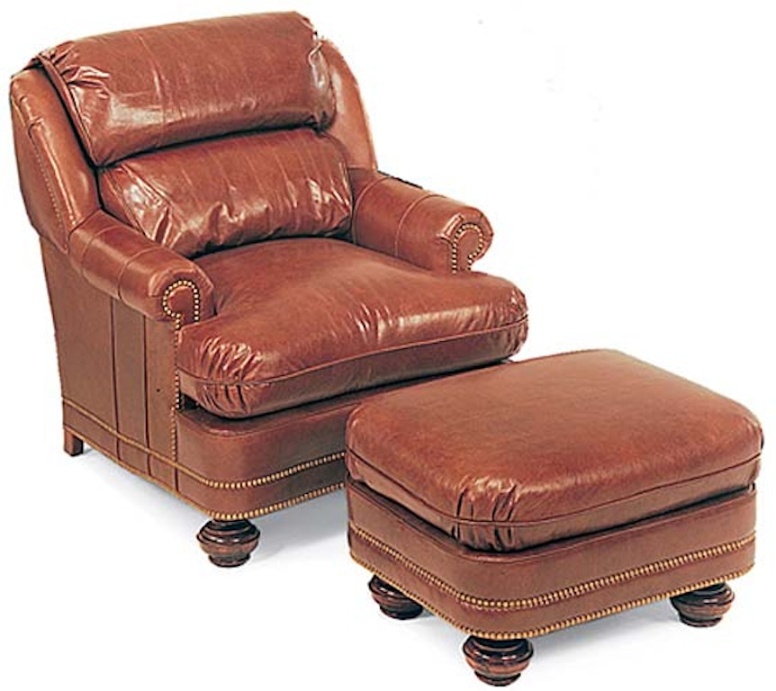 Leathercraft Furniture Living Room Blayne Ottoman 1043 - IMI Furniture