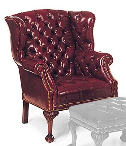 Leathercraft Furniture Living Room Reynolds Wing Chair 14138 Hickory Furniture Mart Hickory