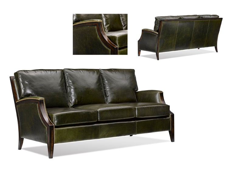 Leathercraft Furniture Living Room Kensington Sofa 1630 Douds