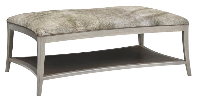 Leathercraft Furniture Living Room Burbank Bench 1844 Hickory