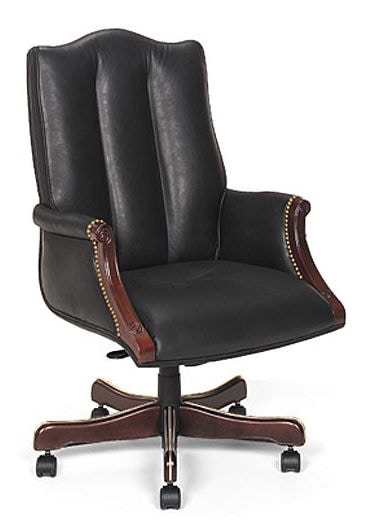 Leathercraft Furniture Home Office Harvard High Back Tilt Swivel Chair