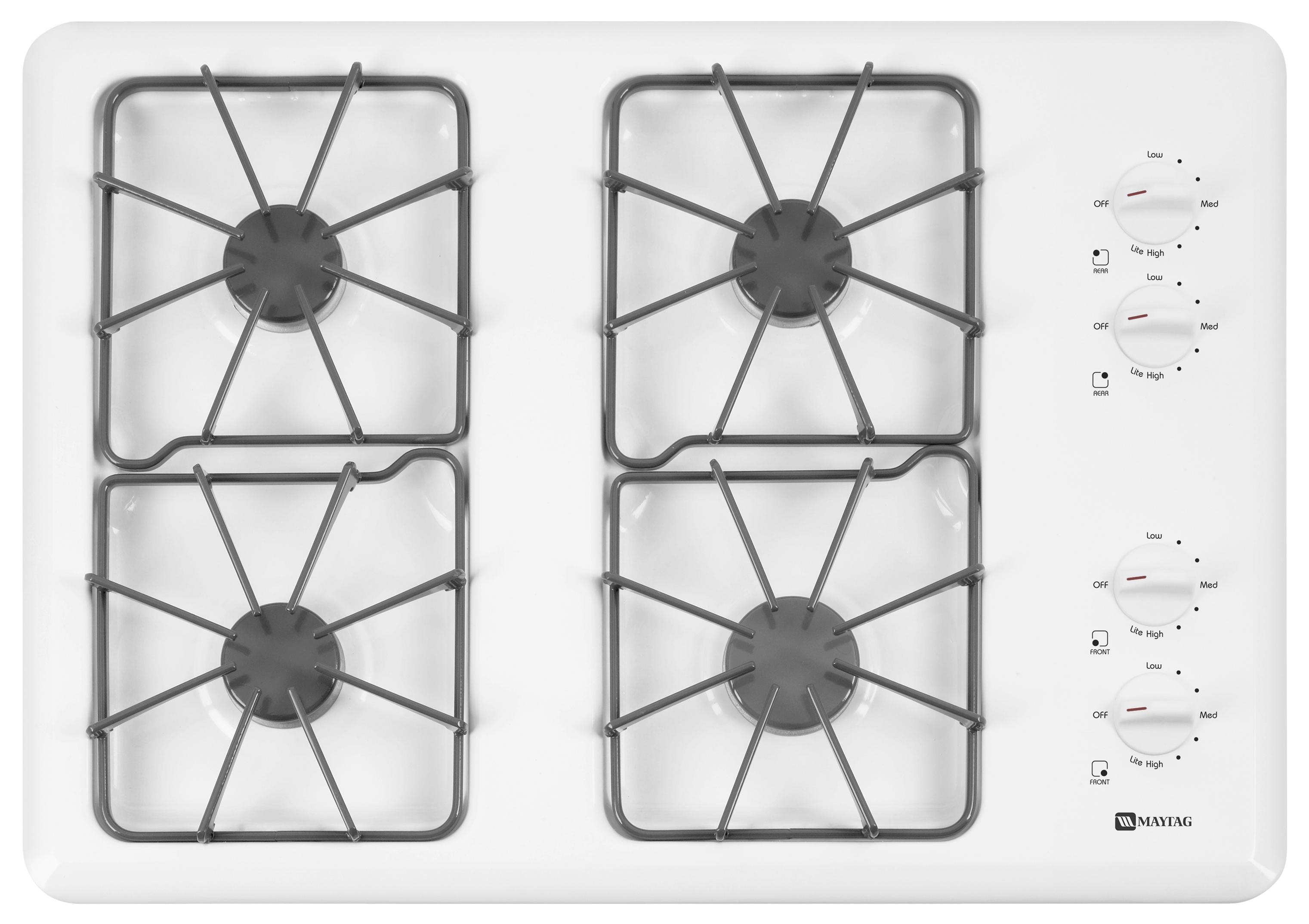 Maytag Kitchen 30 Gas Cooktop Mgc4430bdw Arthur F Schultz