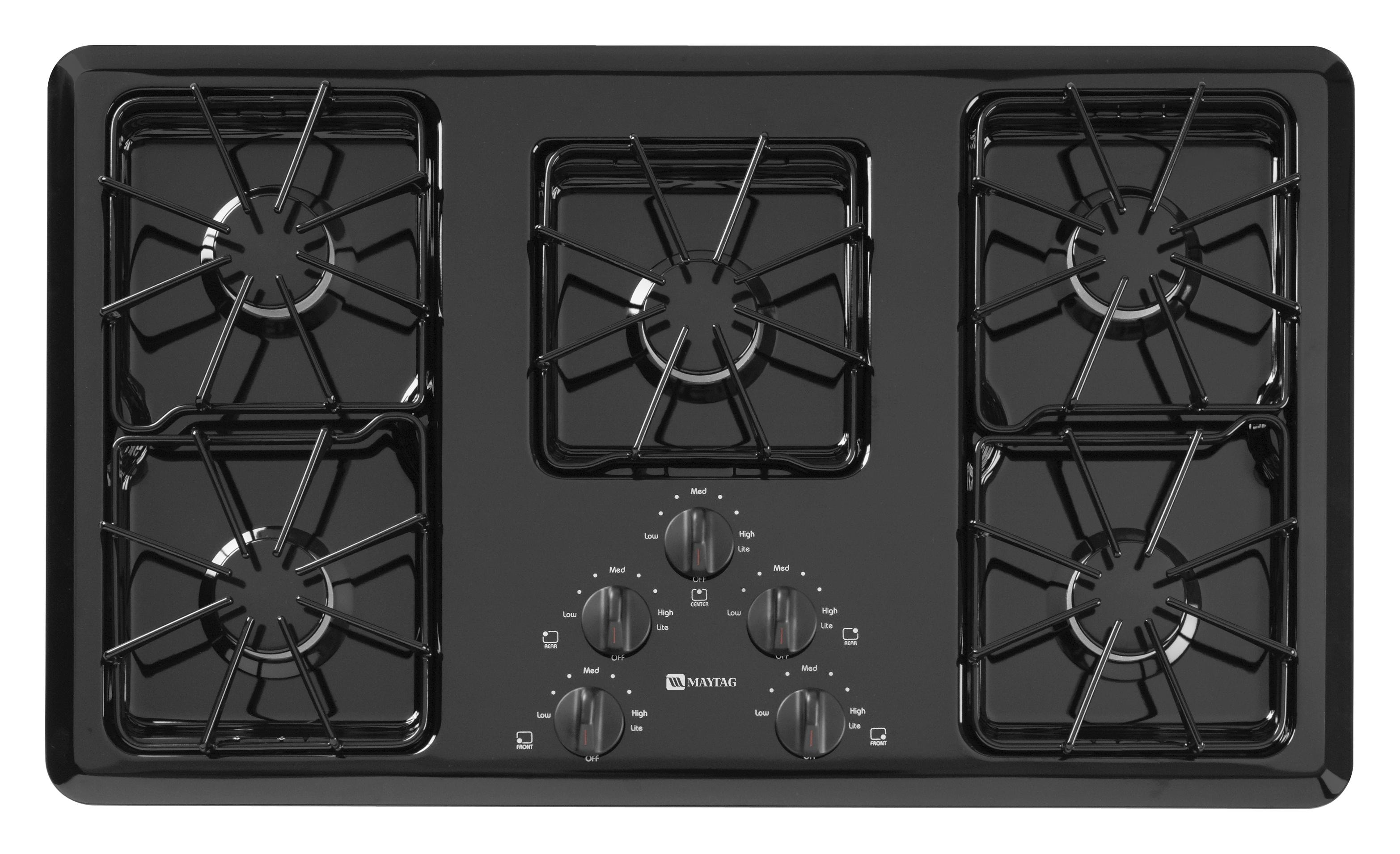 Maytag Kitchen 36 Conventional Gas Cooktop Mgc4436bdb Arthur F