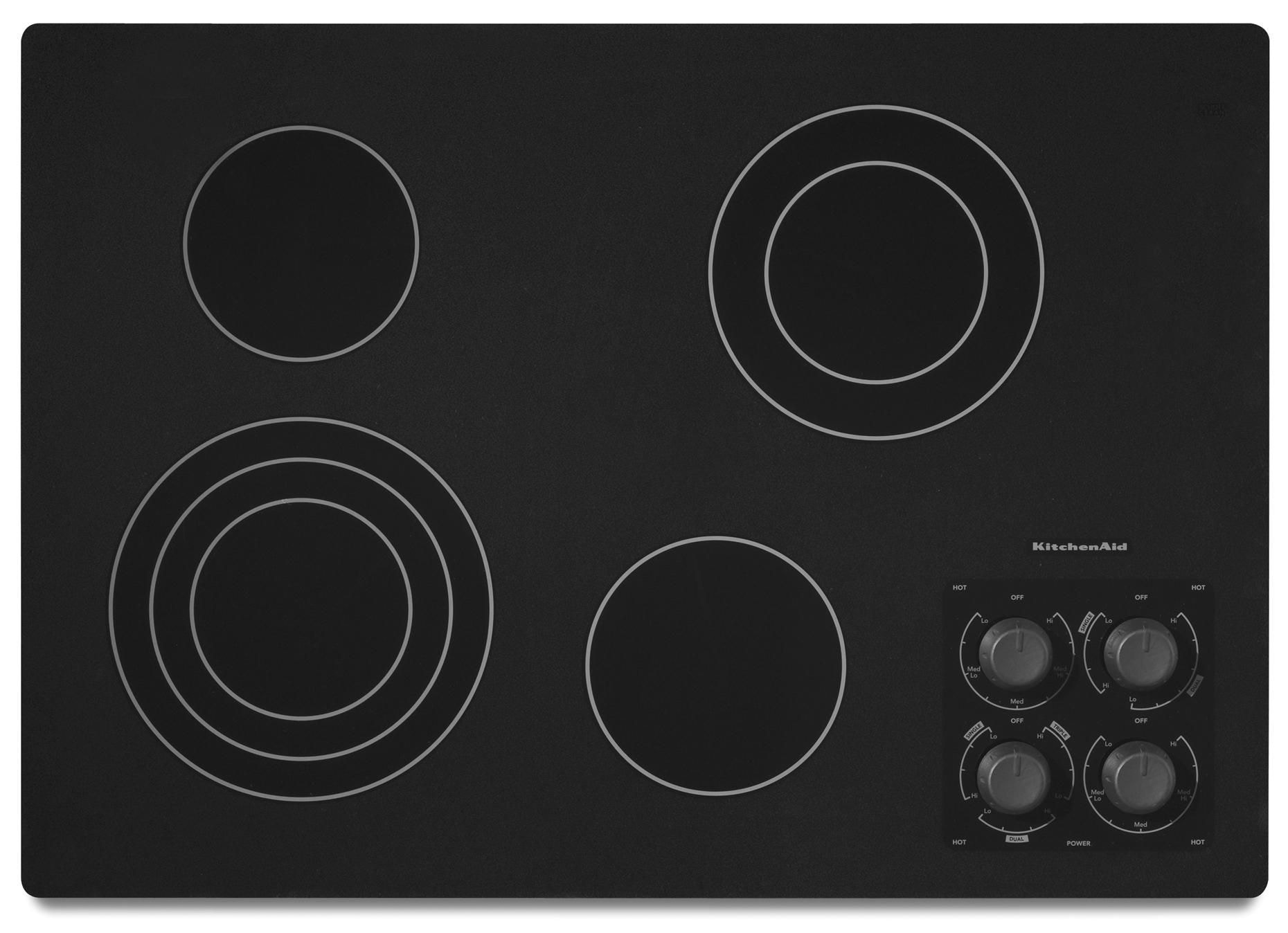 Kitchenaid 30 Inch Electric Cooktop Kecc506rss Daws Home