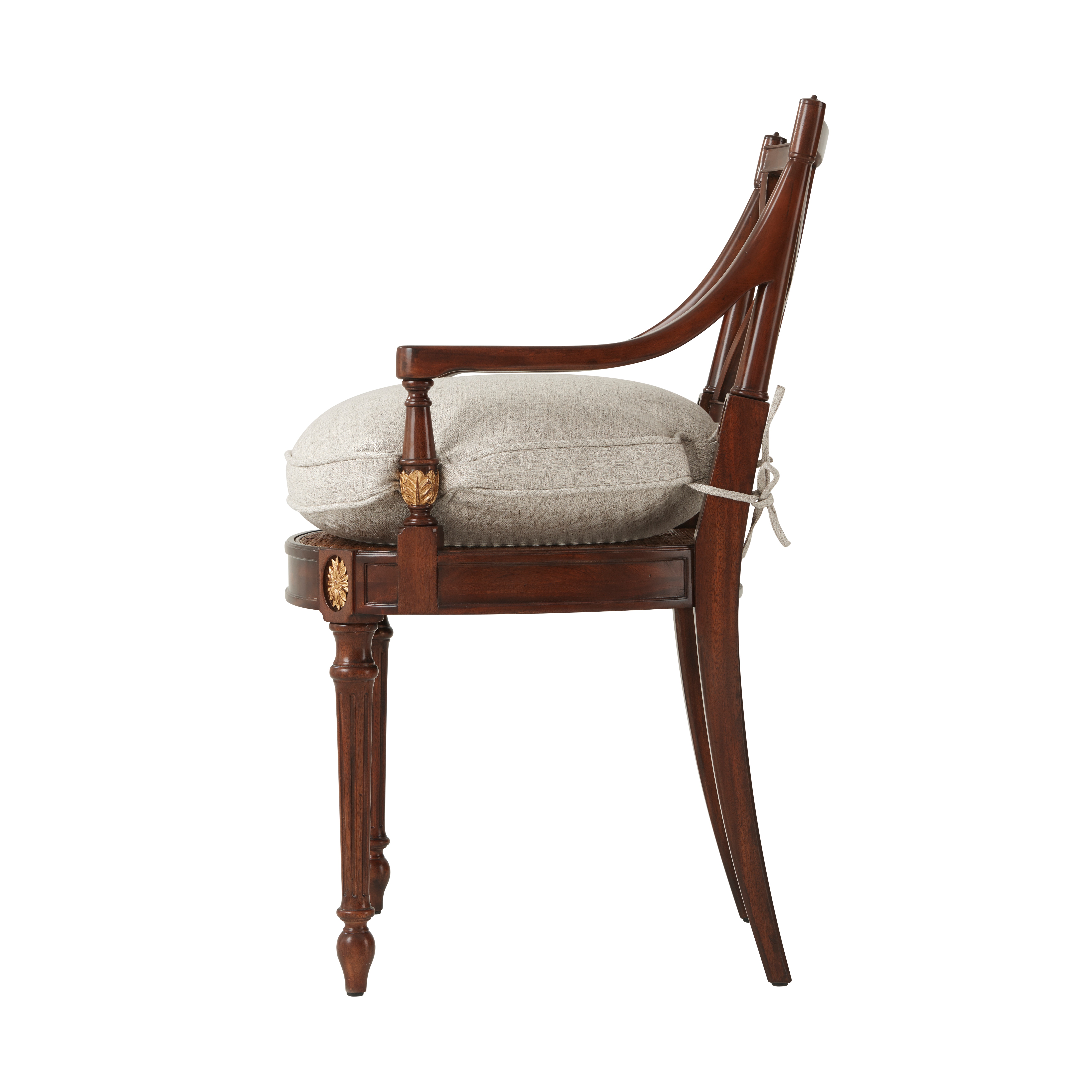 Theodore Alexander Casual Dining Arm Chairs Sheraton's Dainty