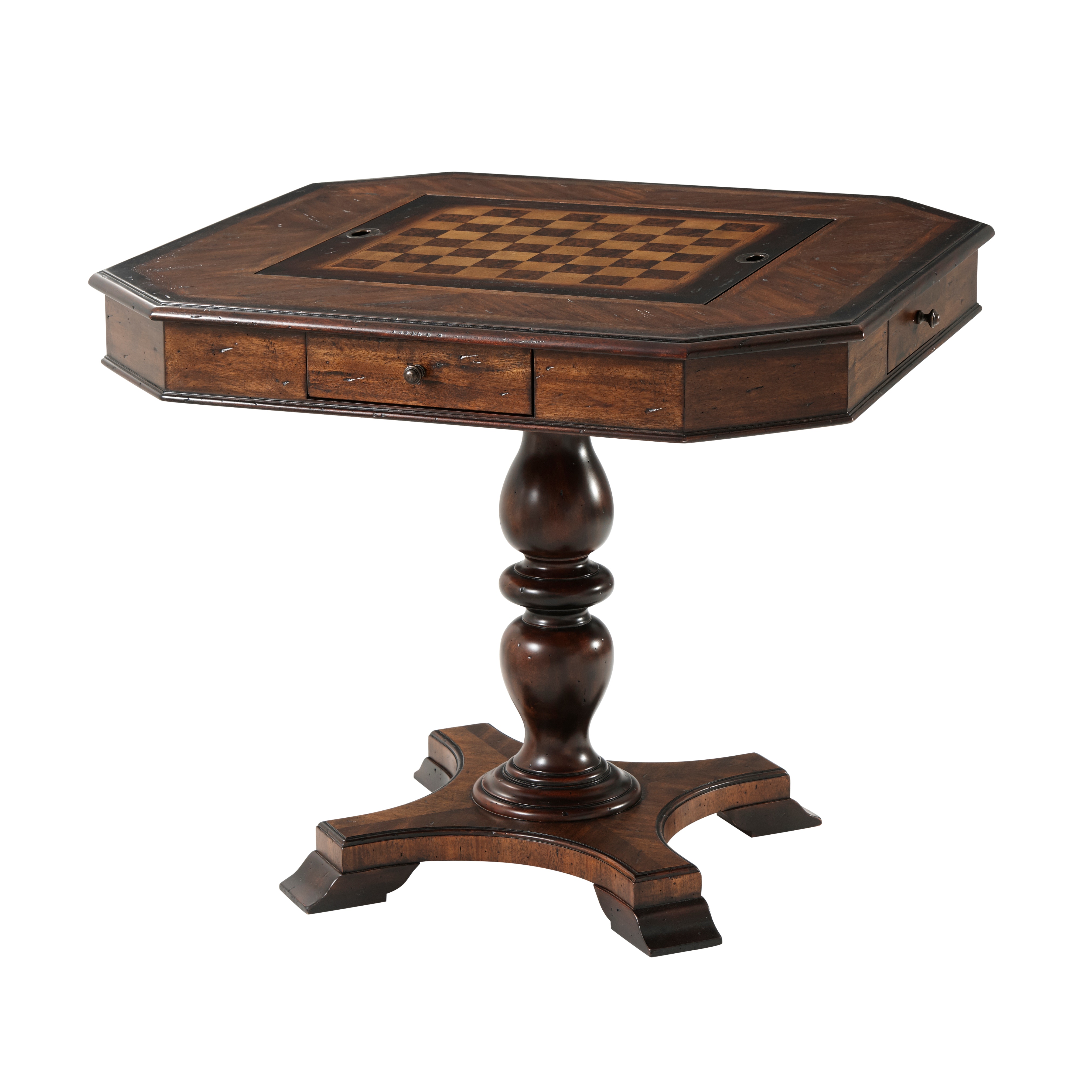 Theodore Alexander Bar and Game Room Ellery Games Table 5200-032