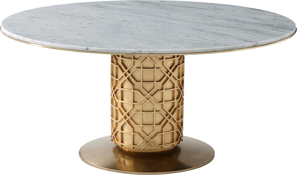Theodore Alexander Dining Room Colter Dining Table 5442 013 Stacy Furniture Grapevine Allen