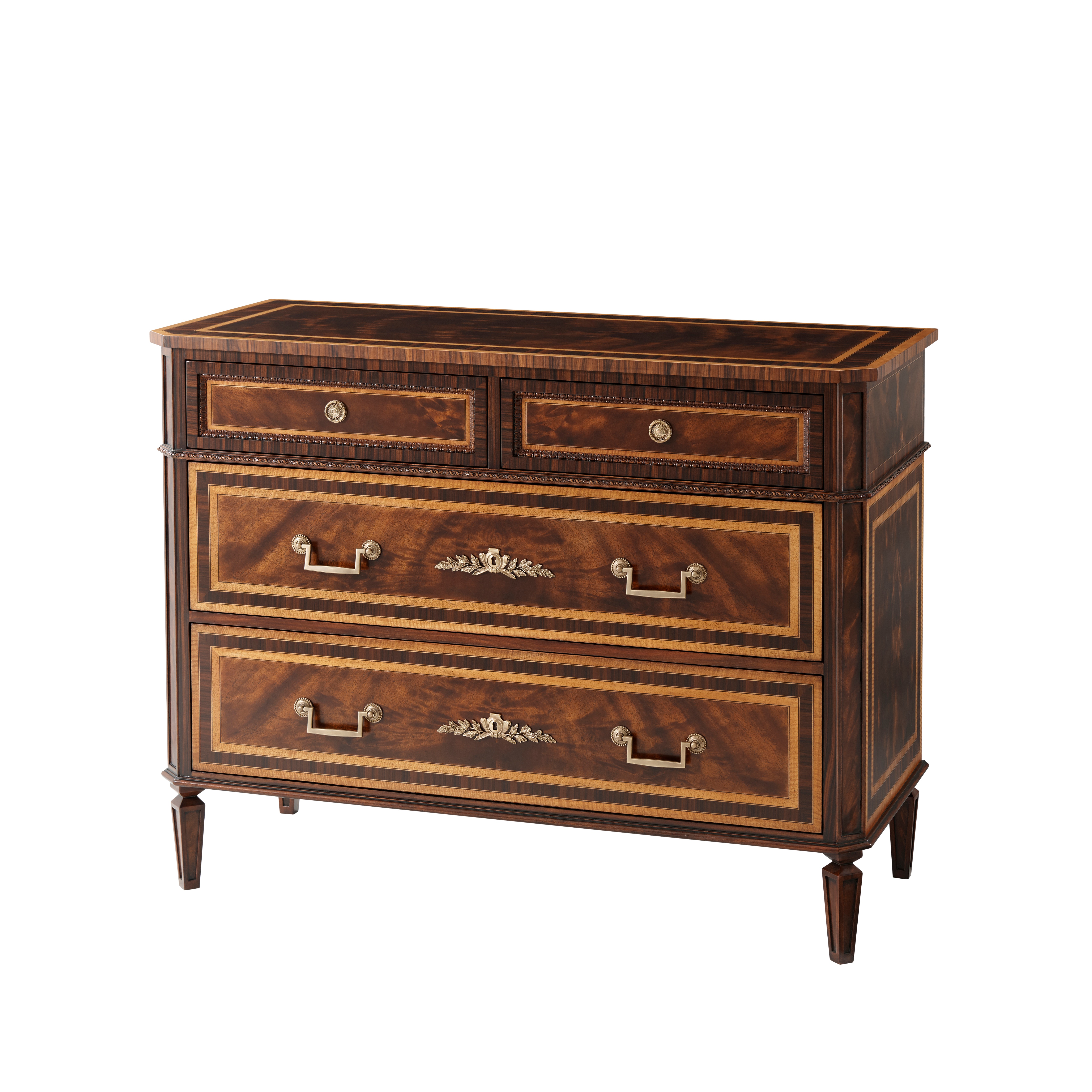 Theodore Alexander Bedroom Viscount's Chest Of Drawers AL60043 Noel