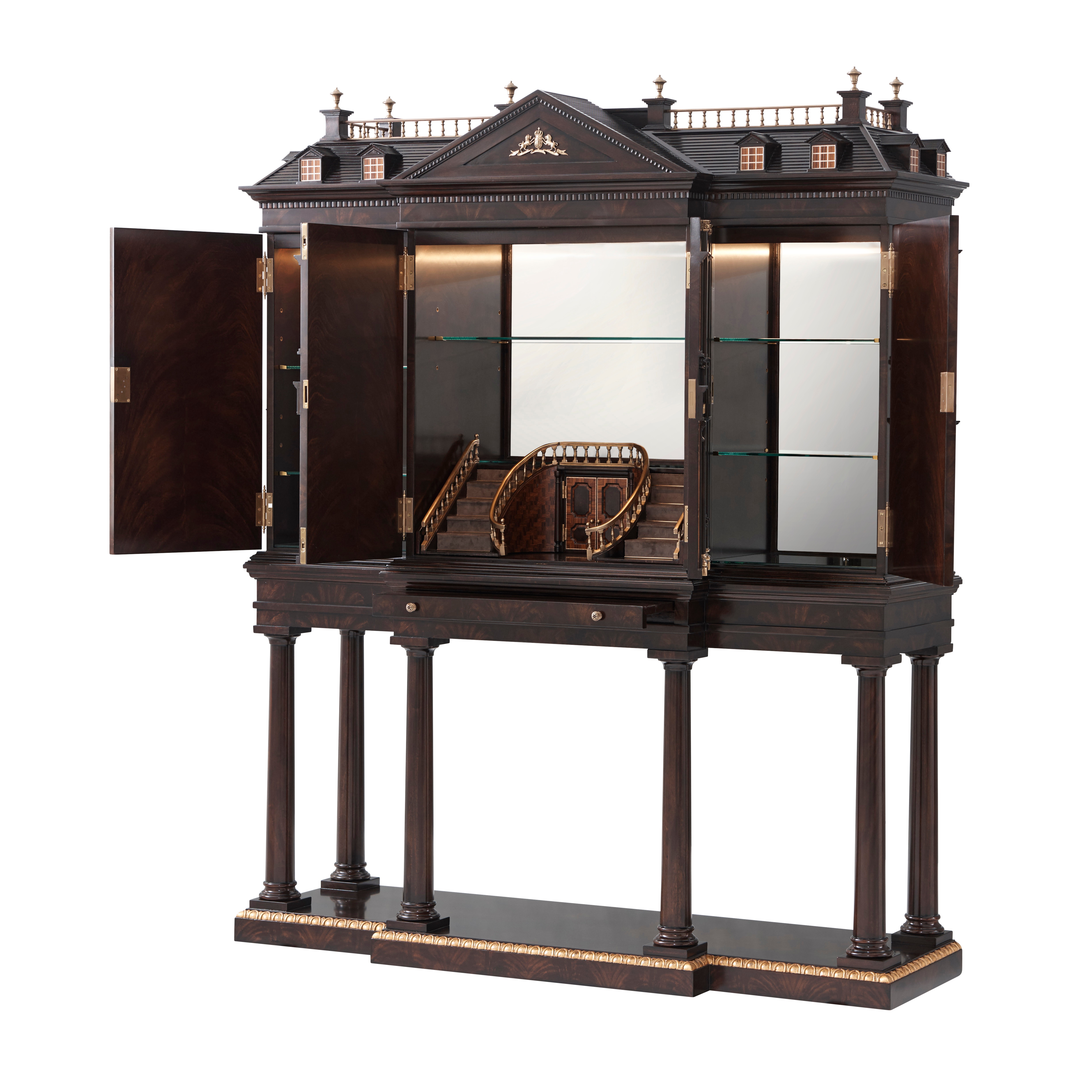 Theodore Alexander Bar and Game Room The Holland Bar Cabinet