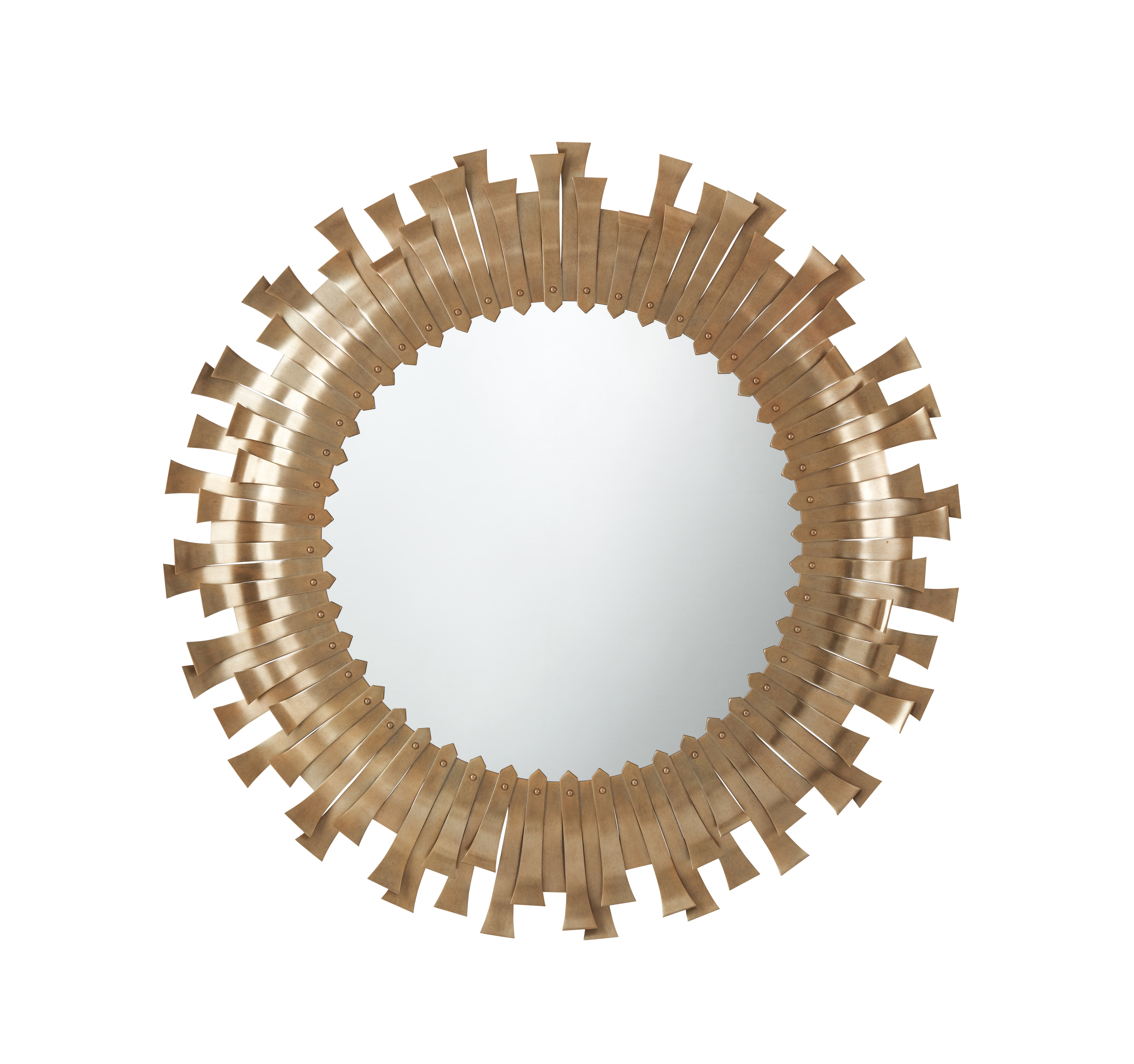 Theodore Alexander Mirrors Ness Wall Mirror AXH31009 | Hickory