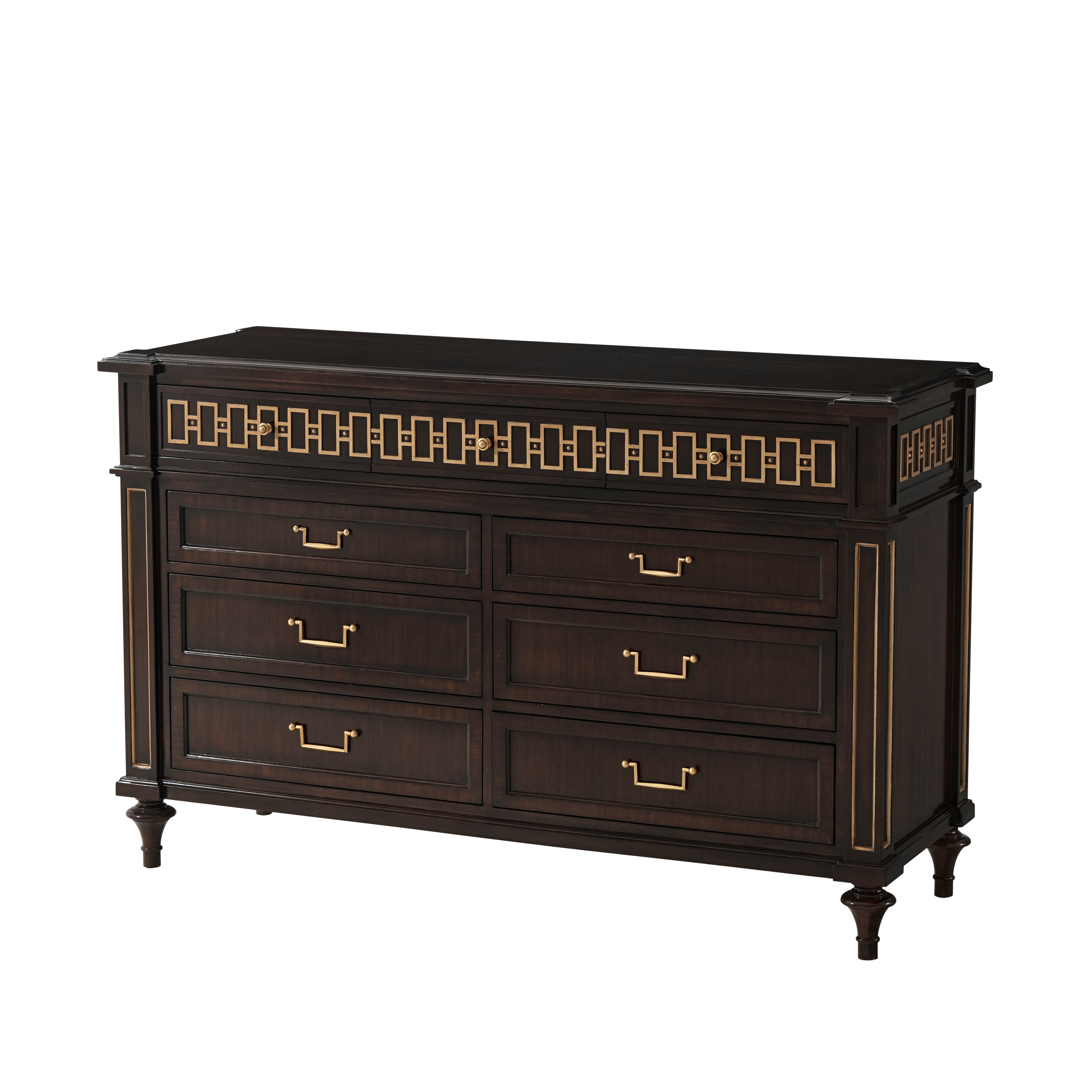 家具 baz   THEODORE ALEXANDER Theodore Alexander Breeze 274144179 Pine Wire-Brushed 3-Door