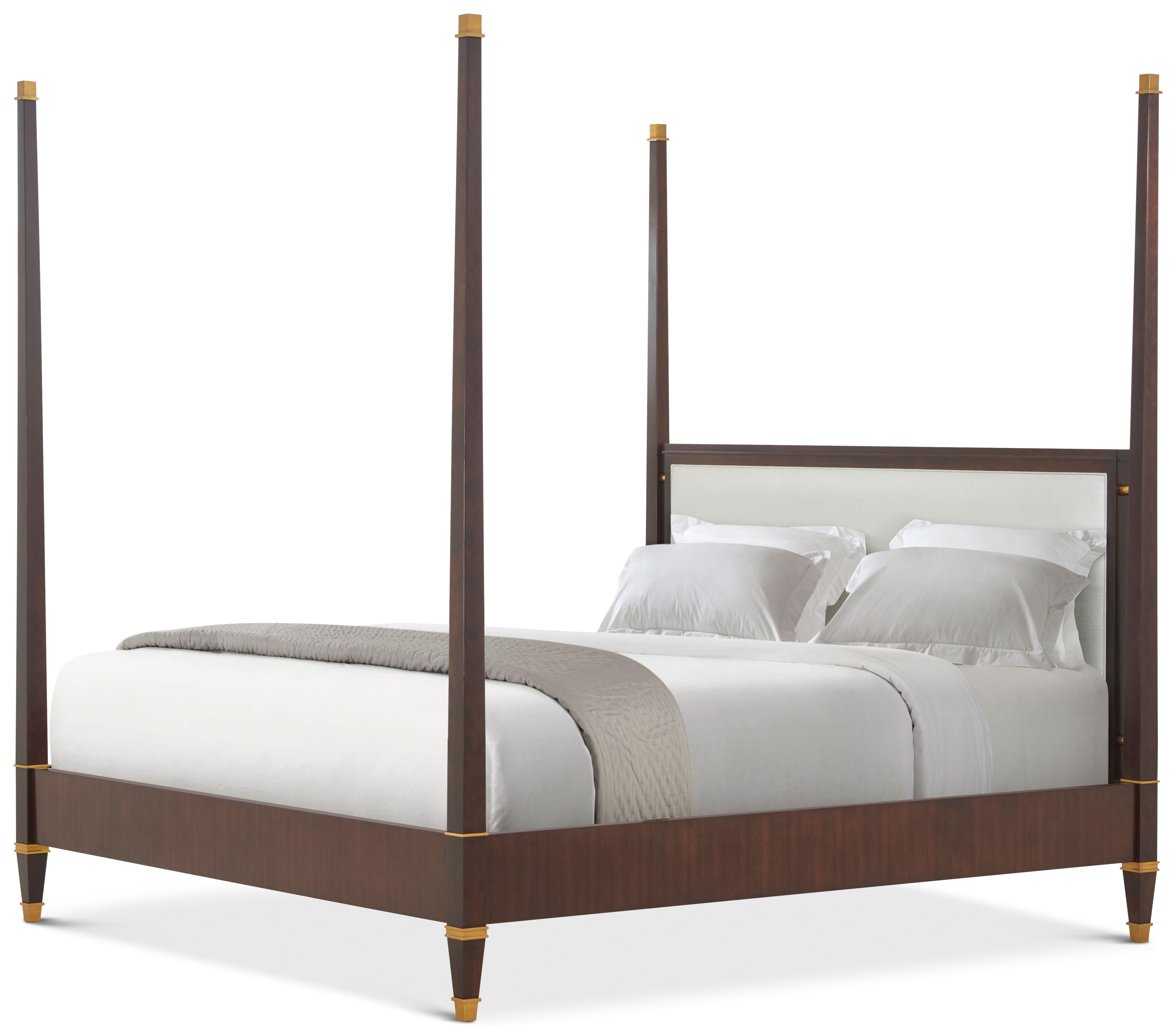 Theodore Alexander Markos Upholstered Poster Us Queen Bed AXH82008.1DNW