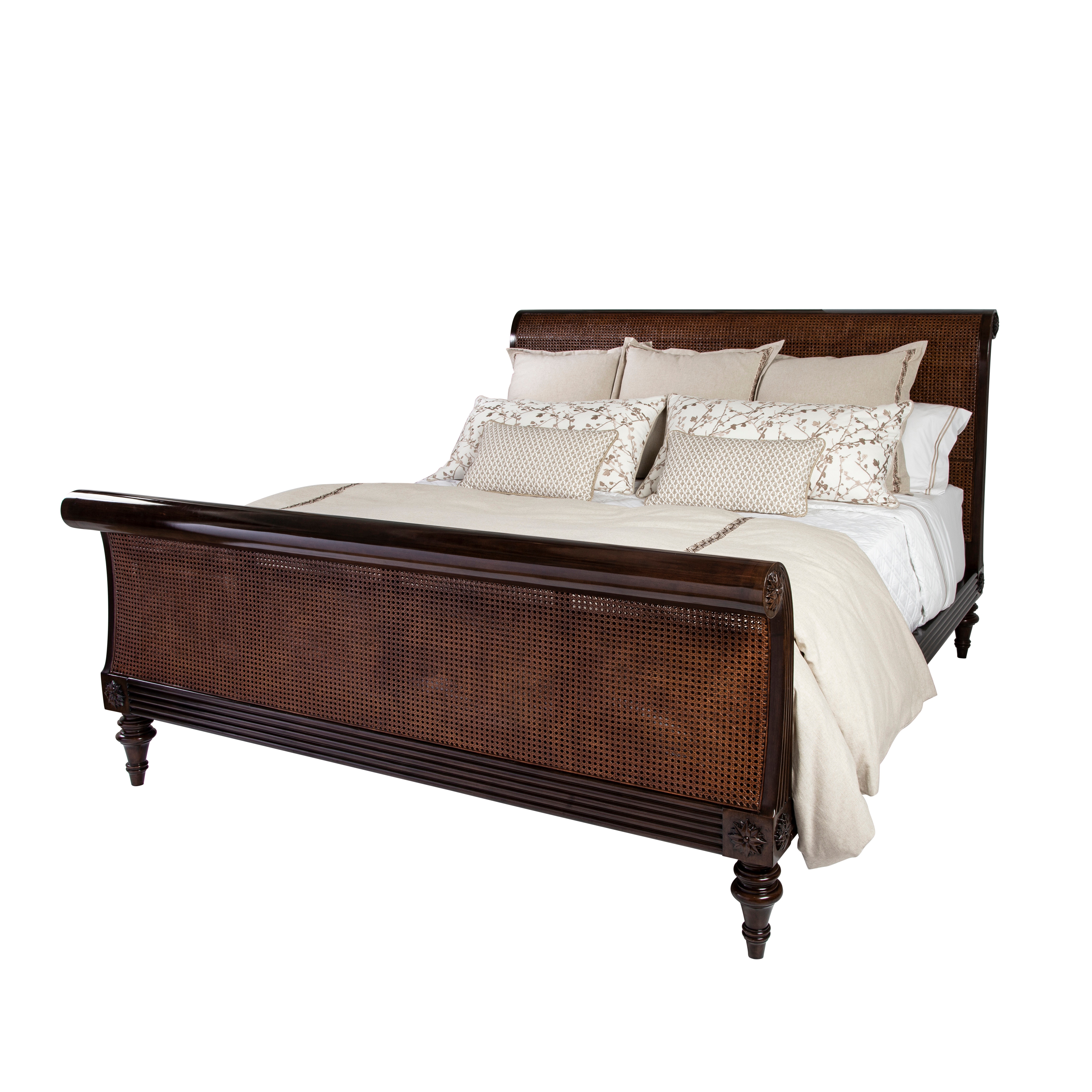 Theodore Alexander Bedroom Denison Sleigh Us King Bed AXH83001.C105