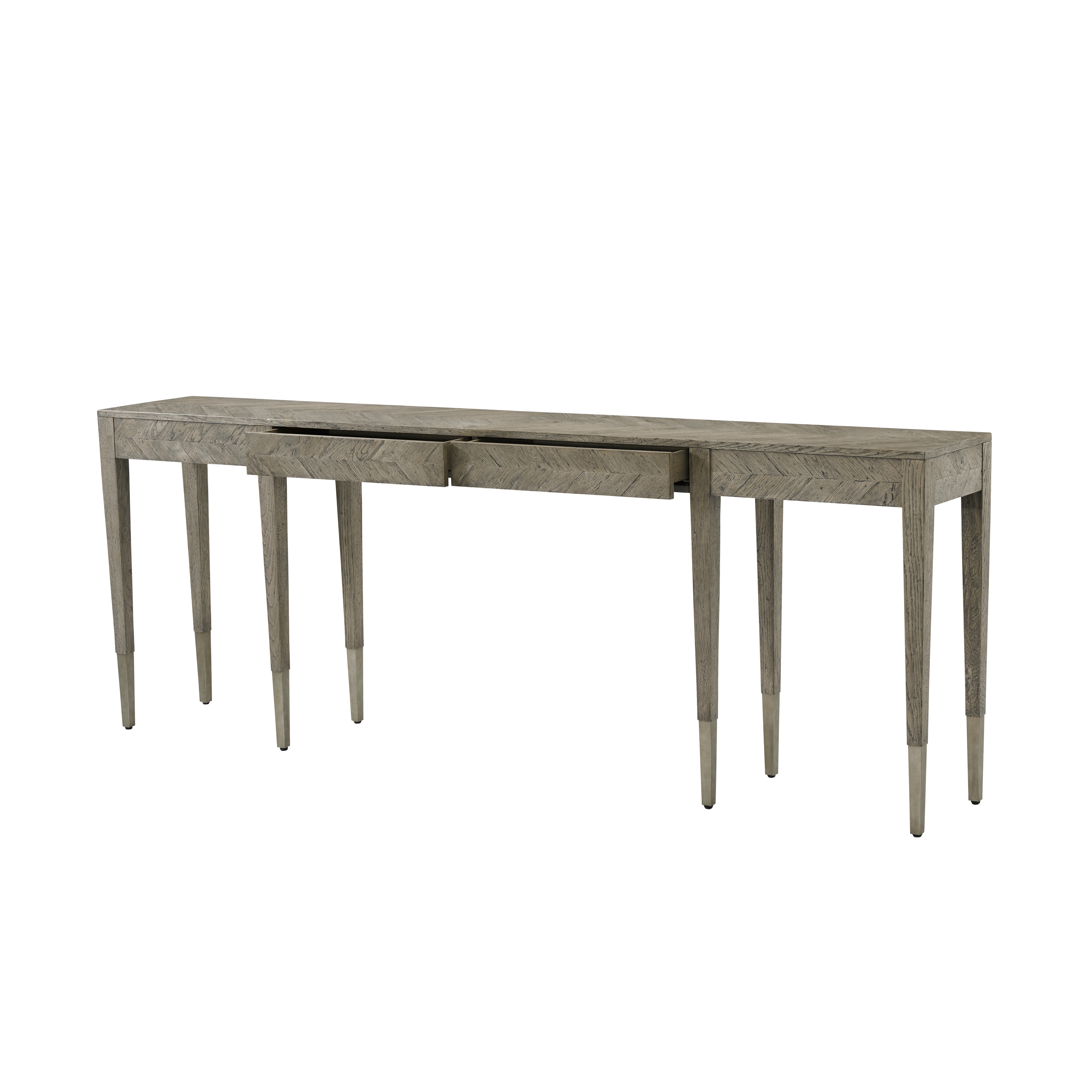 Long grey deals console table